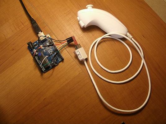 Arduino and nunchuck